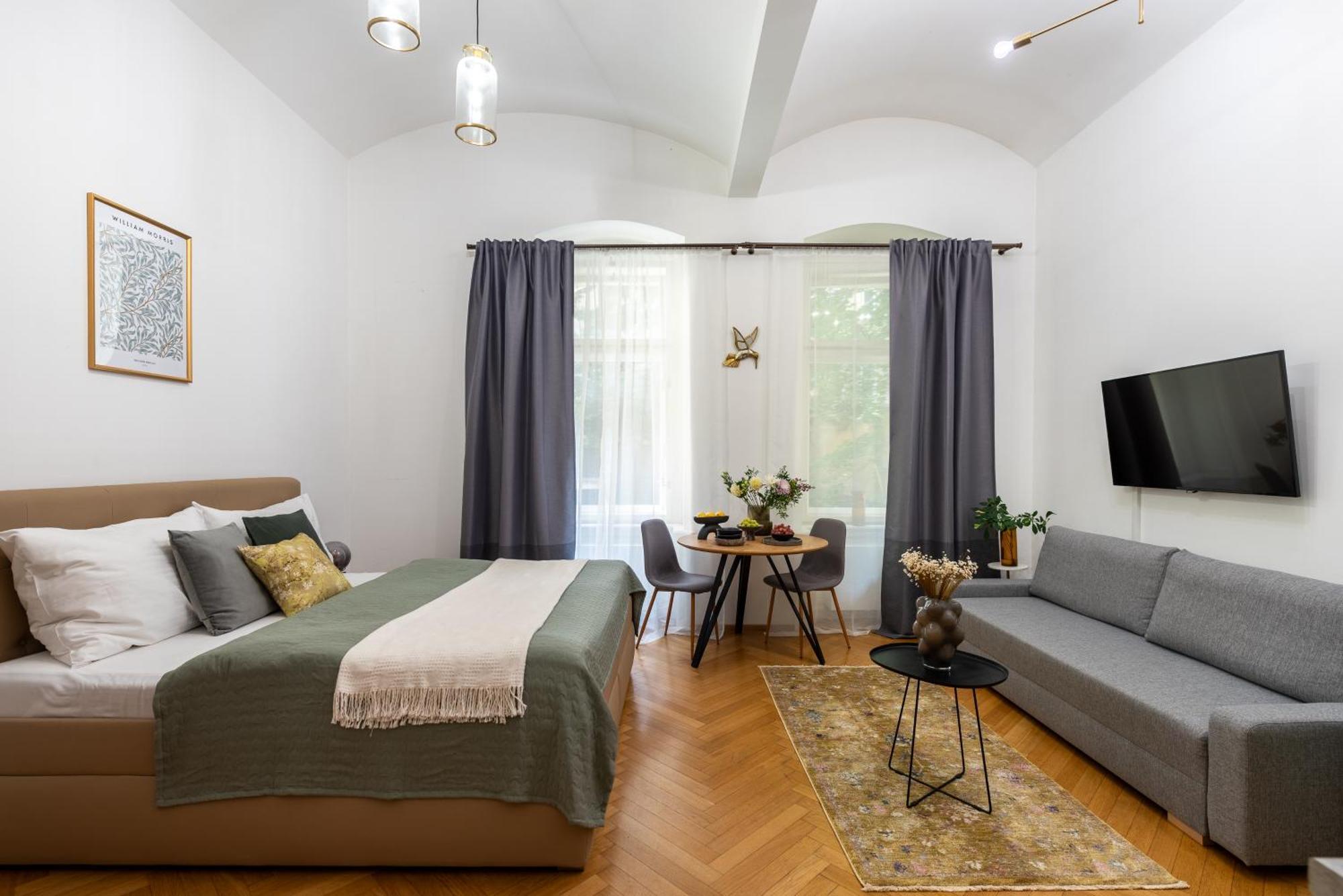 Kampa Park Apartment Praag Buitenkant foto